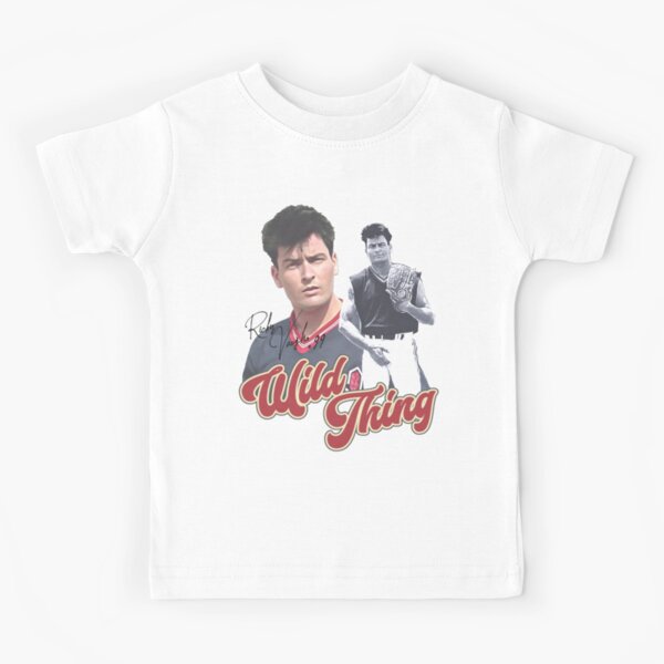 WILD THING T-Shirt - major rick league vaughn BASEBALL Sheen