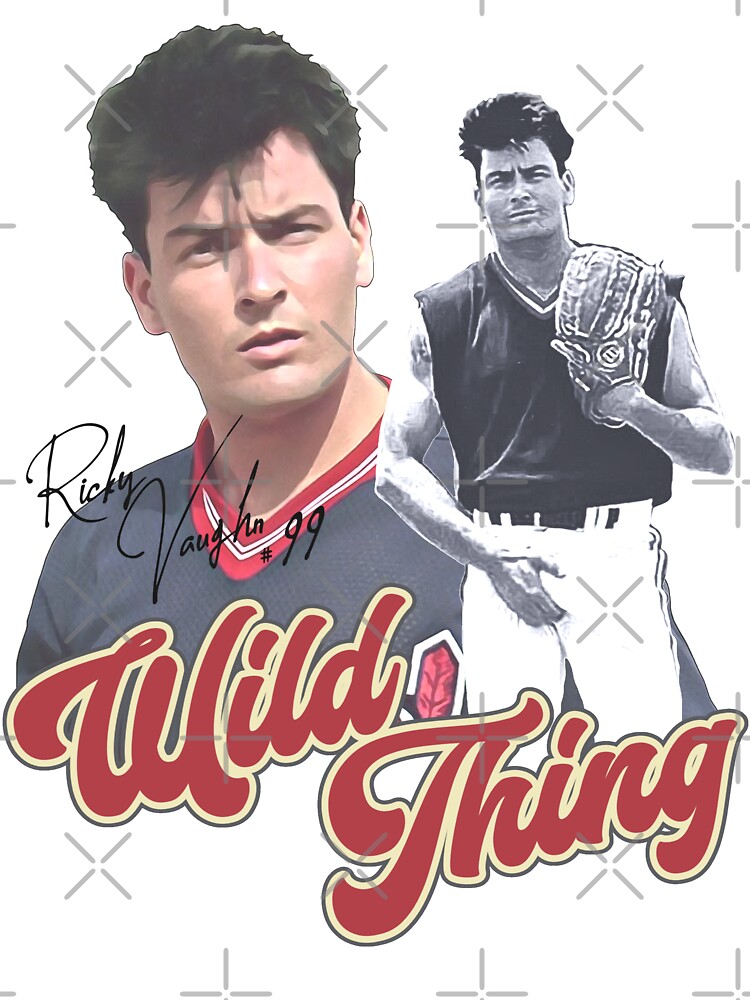 Ricky 'Wild Thing' Vaughn Kids T-Shirt for Sale by acquiesce13