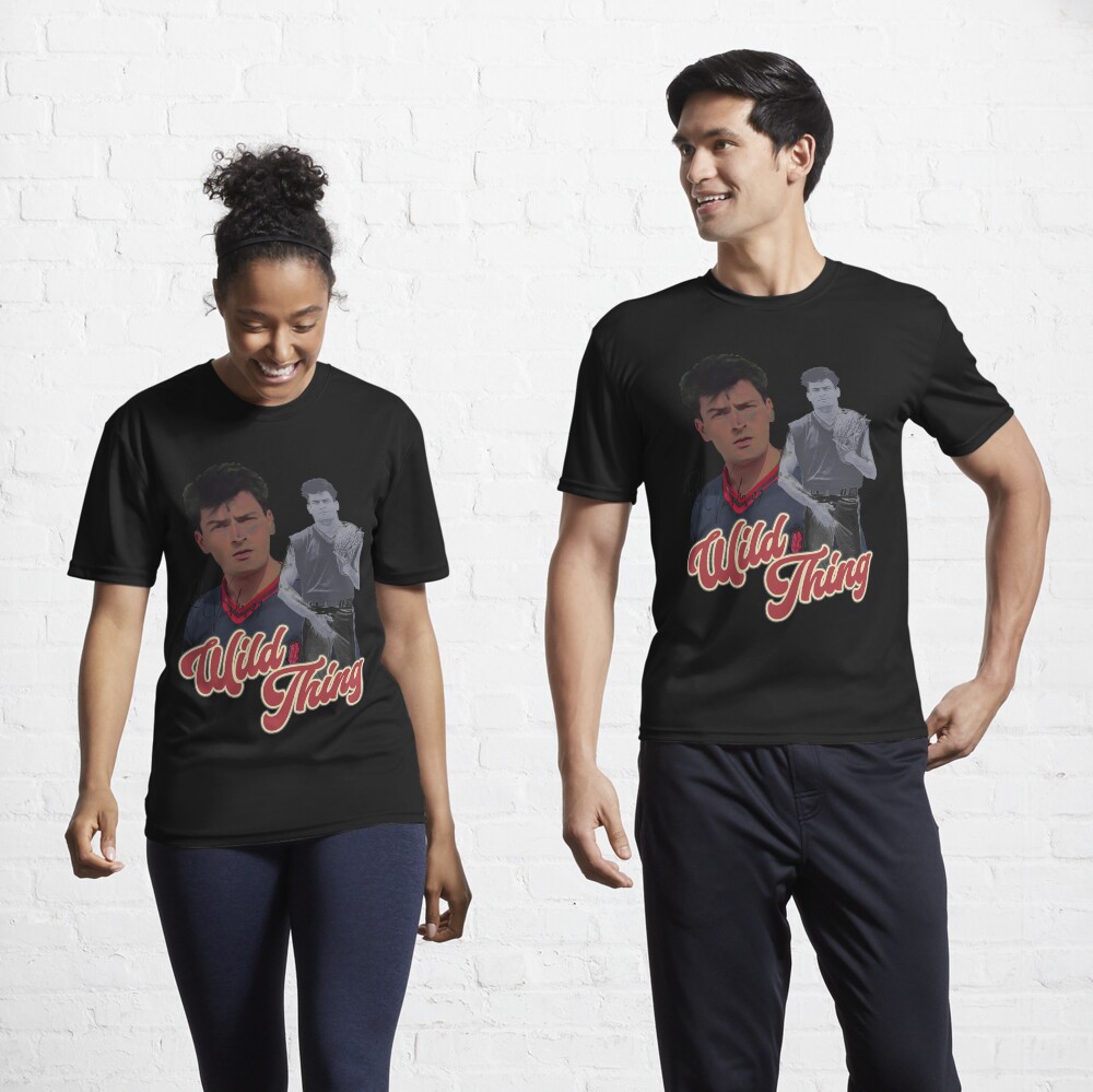 RICKY "WILD THING" VAUGHN MAJOR LEAGUE INSPIRED T SHIRT