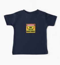 Gamer Warning Baby Tee