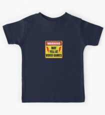 Gamer Warning Kids Tee