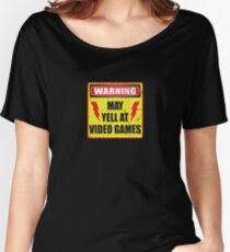 Gamer Warning Women's Relaxed Fit T-Shirt