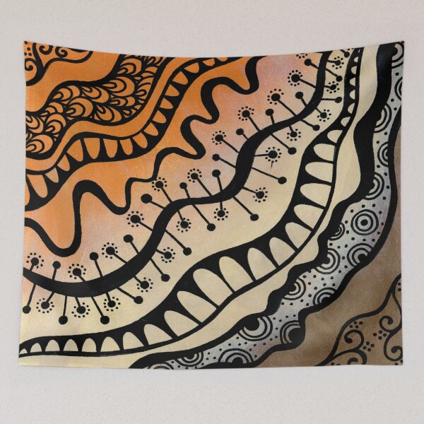Item preview, Tangle from copper to bronze designed and sold by Wealie Arts.