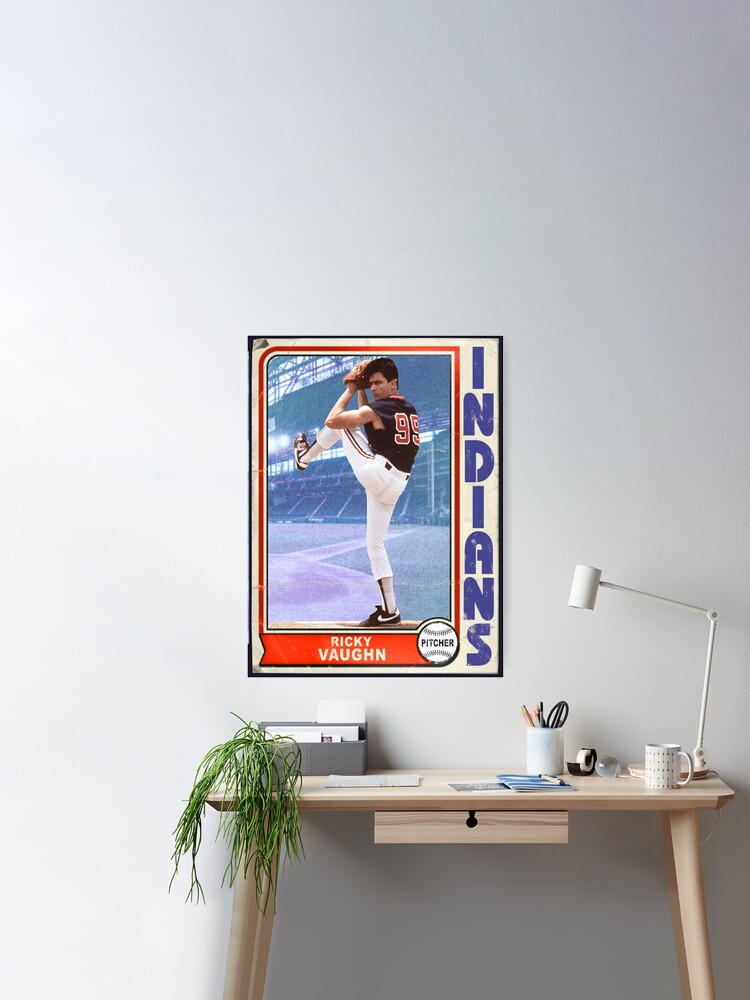 Major League Wild Thing Ricky Vaughn 80s LIMITED EDITION Print Paper Canvas  Sign