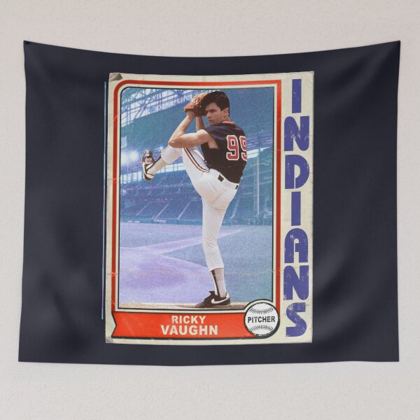 Item preview, Ricky 'Wild Thing' Vaughn Retro Trading Card designed and sold by acquiesce13.
