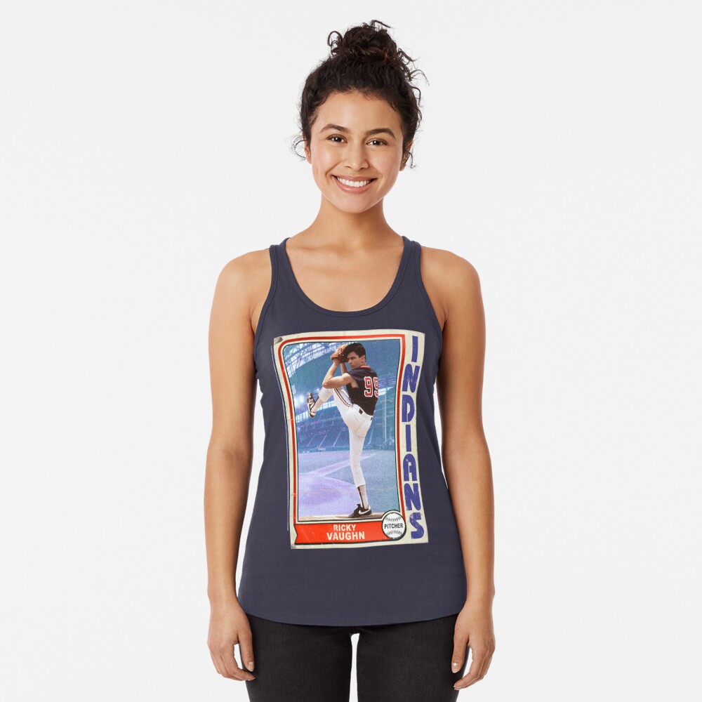 Major League - Womens Ricky Vaughn Racerback Tank Top