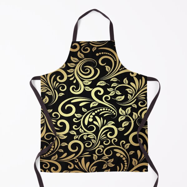 Item preview, Gold flower pattern designed and sold by Cyber-Spider.