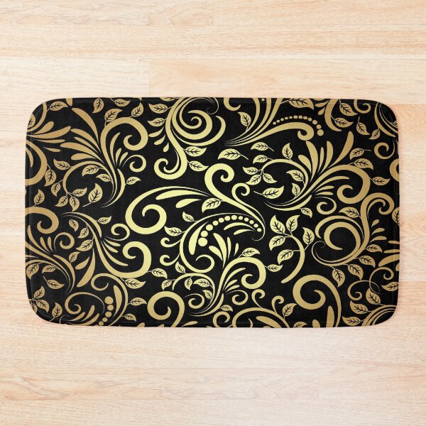 Item preview, Gold flower pattern designed and sold by Cyber-Spider.