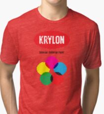 Krylon Spray Paint 8-Bit Tri-blend T-Shirt