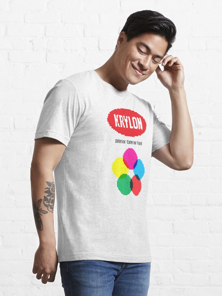 "Krylon Spray Paint 8Bit" Essential TShirt for Sale by gutterist Redbubble