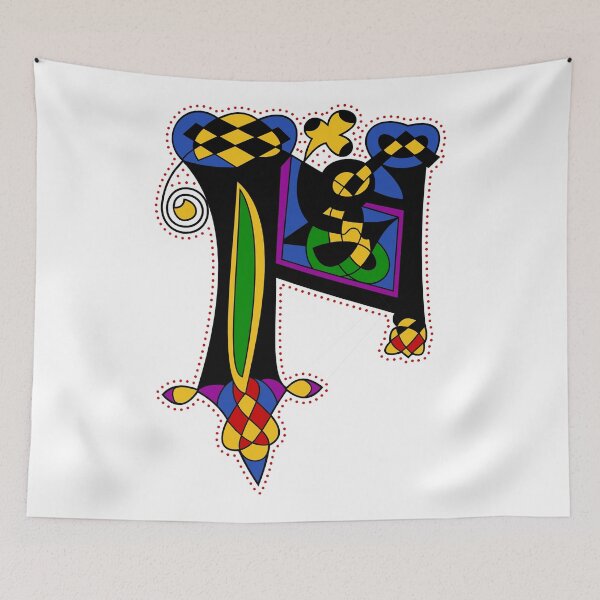 Item preview, Kells Letter N (Color) designed and sold by CatholicSaints.