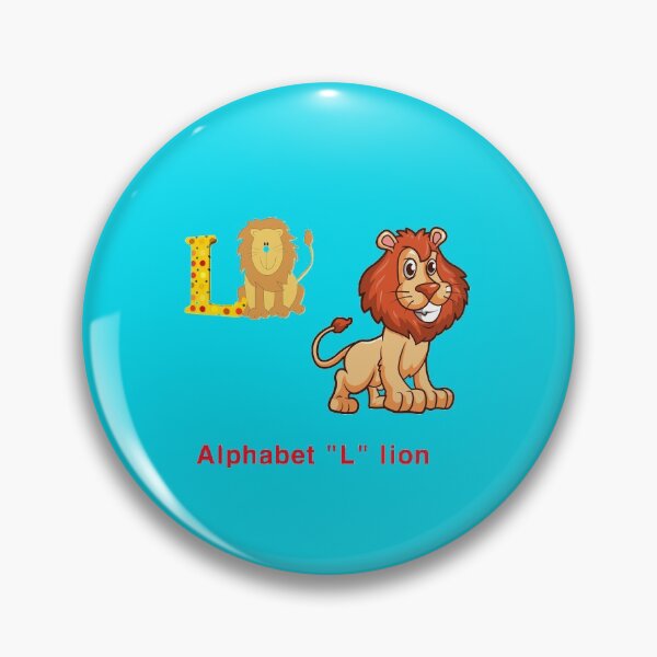 Item preview, Alphabet lesson "L" lion designed and sold by mostheristore.