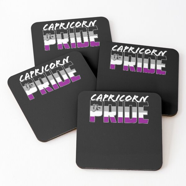 Item preview, Asexual Capricorn Pride Flag Zodiac Sign designed and sold by MatthewWest.