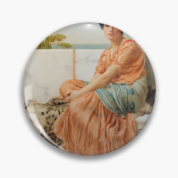 Item preview, John William Godward - Rêverie Impression rigide,Nº, 02. designed and sold by Vivanne-art.