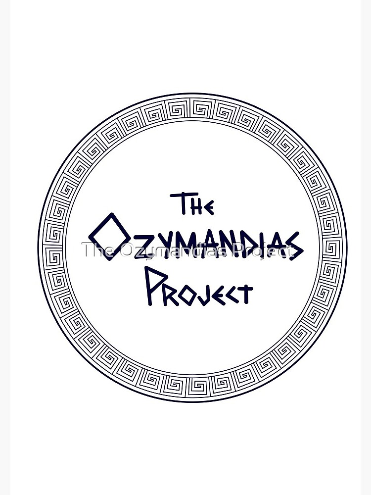 Artwork view, The Ozymandias Project Logo designed and sold by The Ozymandias Project
