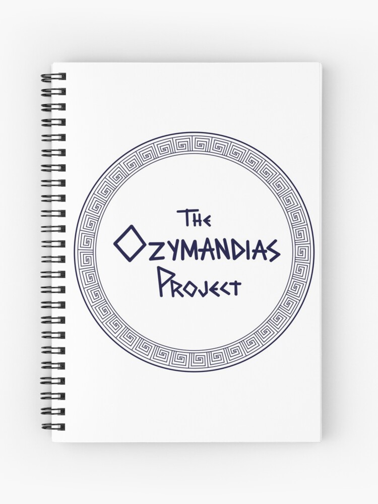 Thumbnail 1 of 3, Spiral Notebook, The Ozymandias Project Logo designed and sold by The Ozymandias Project.