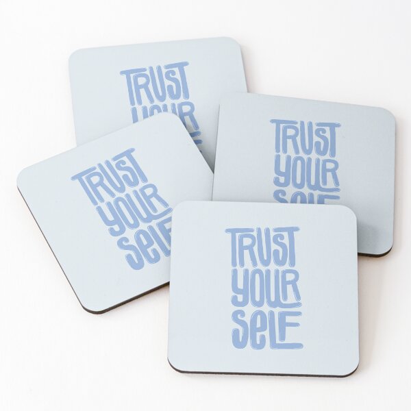 Item preview, Trust Yourself Blue designed and sold by PepAndGrace.