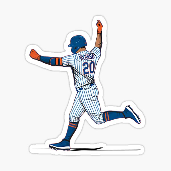 New York Mets: Pete Alonso 2023 - Officially Licensed MLB Removable  Adhesive Decal - Life-Size Athlete +2 Decals (48W … in 2023