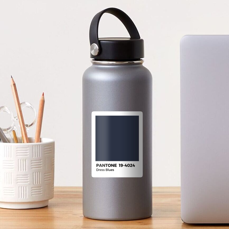 "PANTONE Dress Blues" Sticker for Sale by fabibar Redbubble