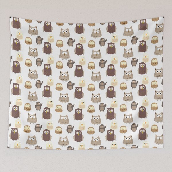 Item preview, Owl Pattern designed and sold by Poetic Patterns Studio.