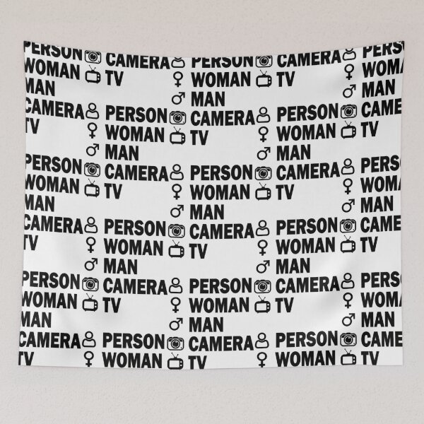 Item preview, Person, Woman, Man, Camera, TV icon tee  designed and sold by Johnni49.