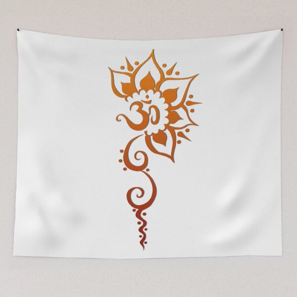 Item preview, Rising Om - Henna  designed and sold by ArtByDrax.