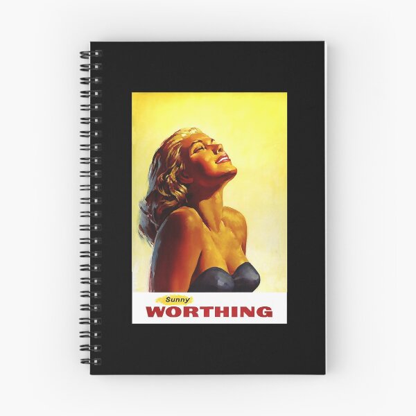 Artikelvorschau, Vintage Reiseplakat England Sunny Worthing entworfen und verkauft von yahChiolam.