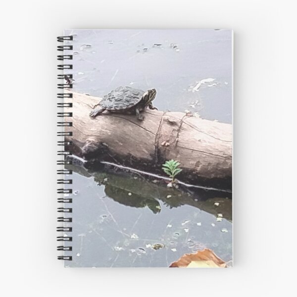 Item preview, Terrapin Stationed on a Log designed and sold by TeaFairy Art.