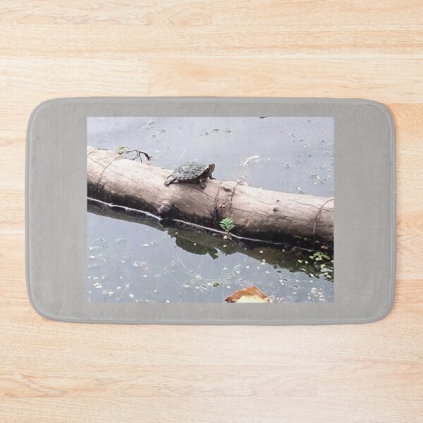 Item preview, Terrapin Stationed on a Log designed and sold by TeaFairy Art.