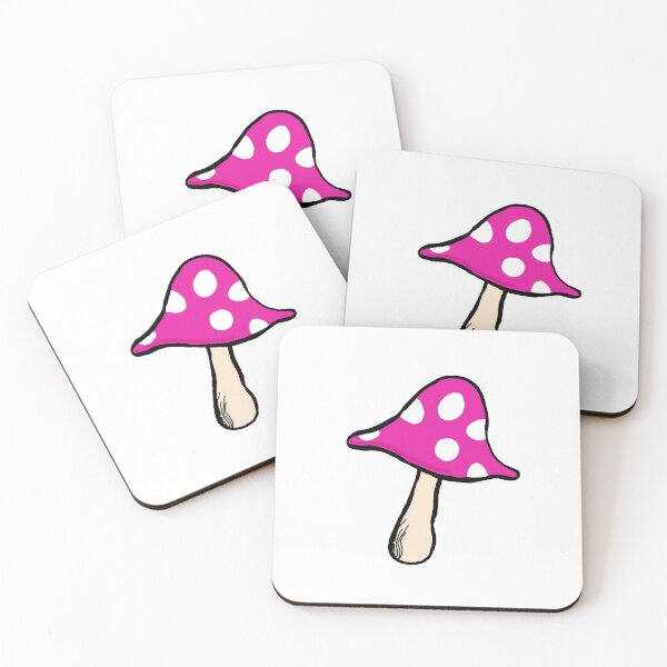 Item preview, Pink Mushroom Drawing designed and sold by thesavymiller.