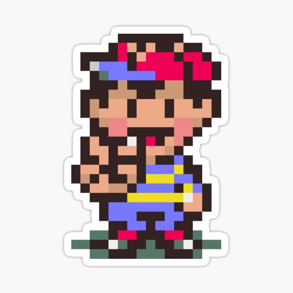 Ness - Earthbound Sticker