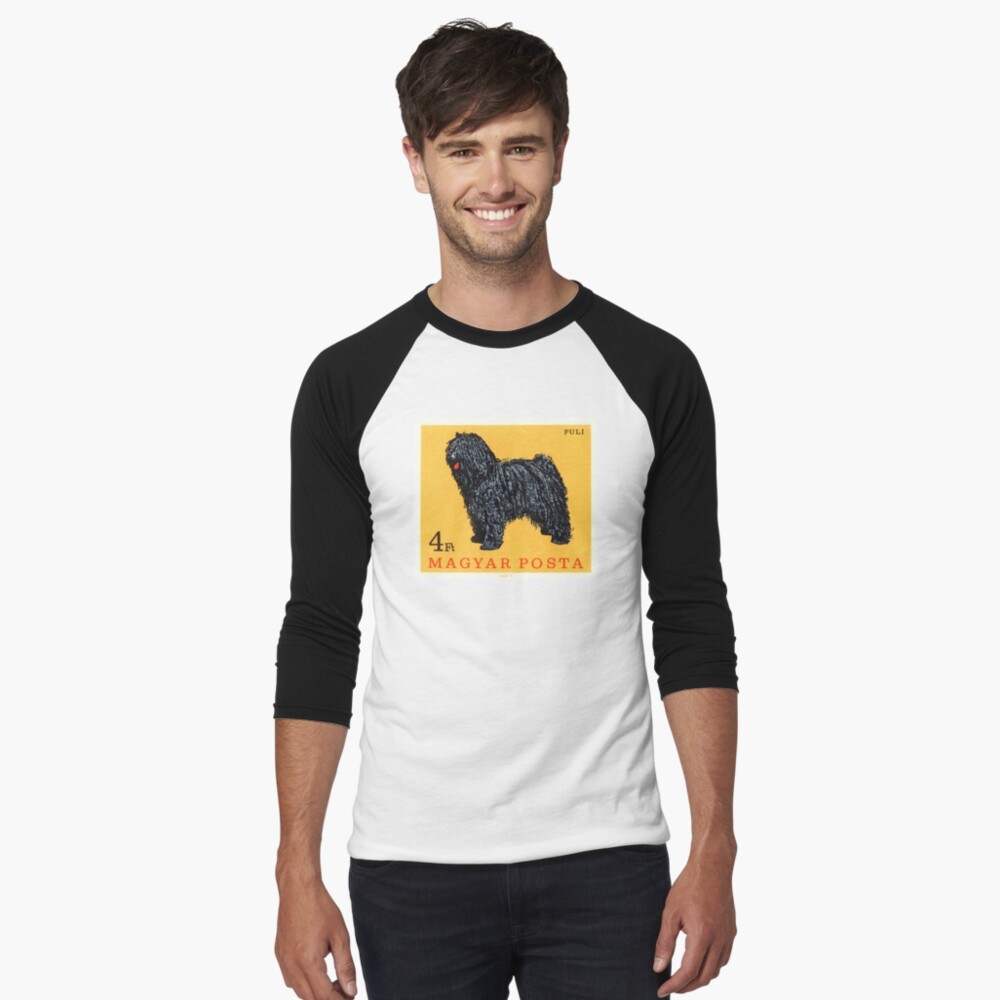 Artikel-Vorschau von Baseballshirt mit 3/4-Arm, designt und verkauft von retrographics.