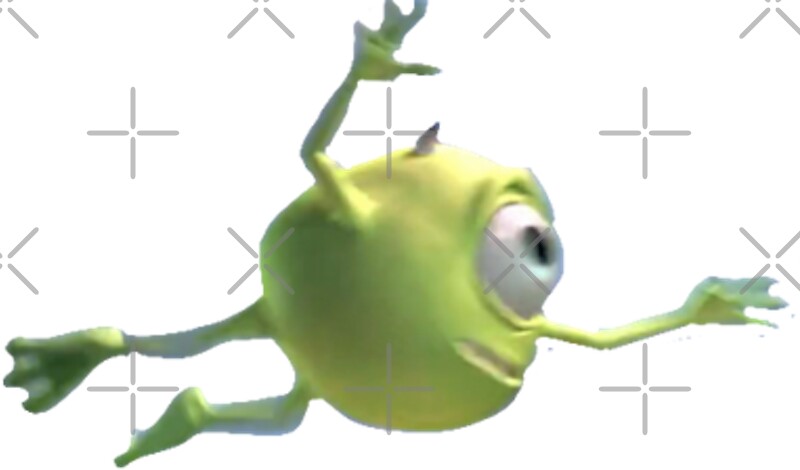 Mike Wazowski Flying