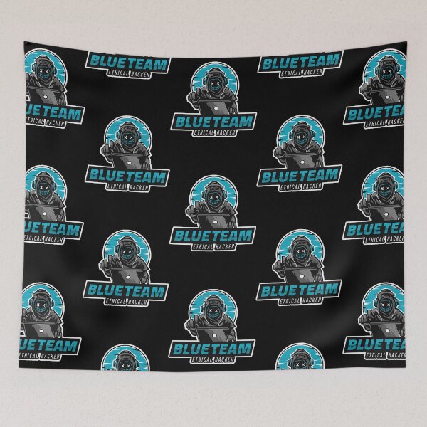 Item preview, Blue Team  Hacker Design     designed and sold by tJencarlos0.