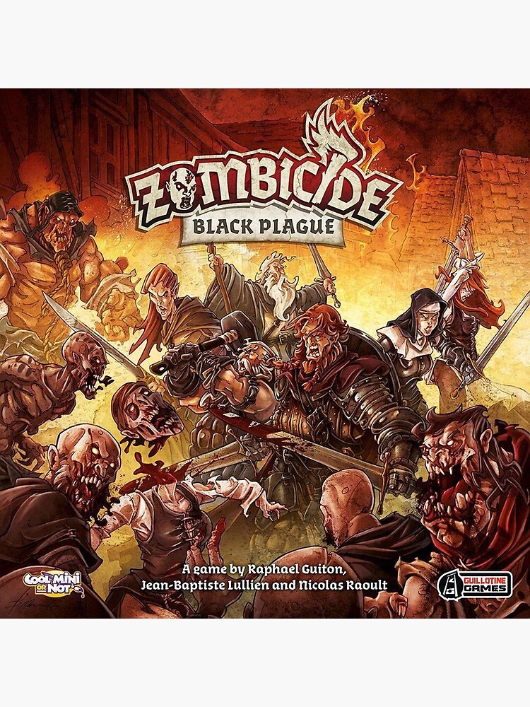 Zombiecide Black 2024 Plauge board game