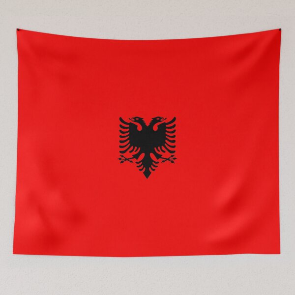 Item preview, Albania flag designed and sold by mamatgaye.
