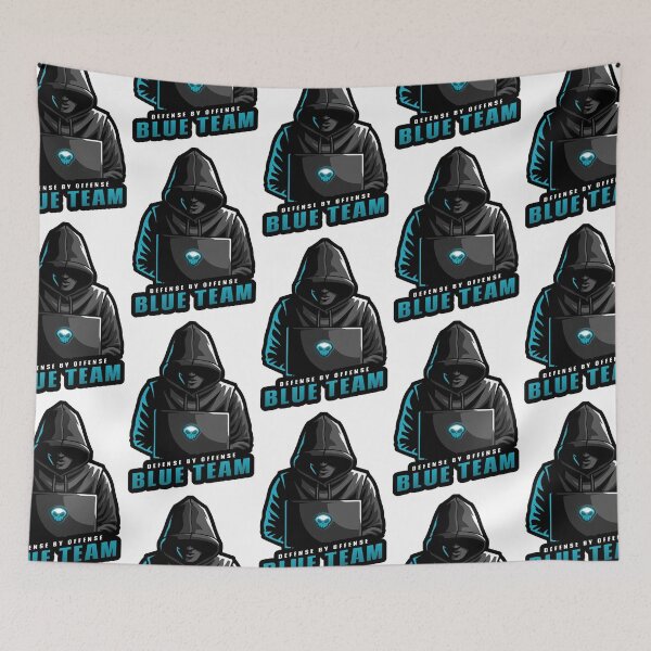 Item preview, Blue Team  Hacker Design   designed and sold by Johnni49.