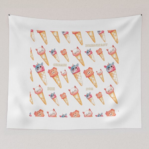 Item preview, Animal Ice Cream, Ice Cream For Breakfast designed and sold by sanashibata.
