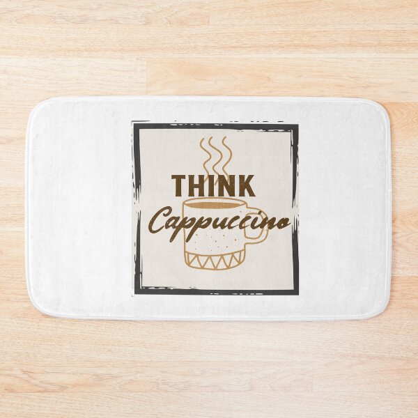 Item preview, Think cappucino  caffeine addiction gift T shirt designed and sold by Canfy Girl.