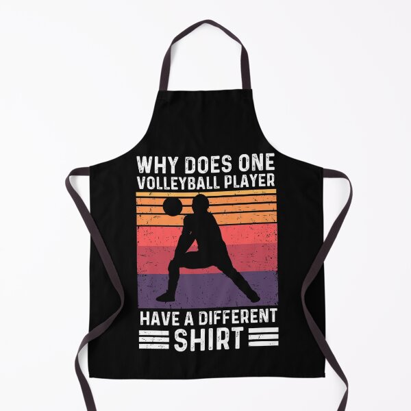 Item preview, Why Does One Volleyball Player Have A Different Shirt - Funny Vintage Volleyball Lovers designed and sold by ohmier.