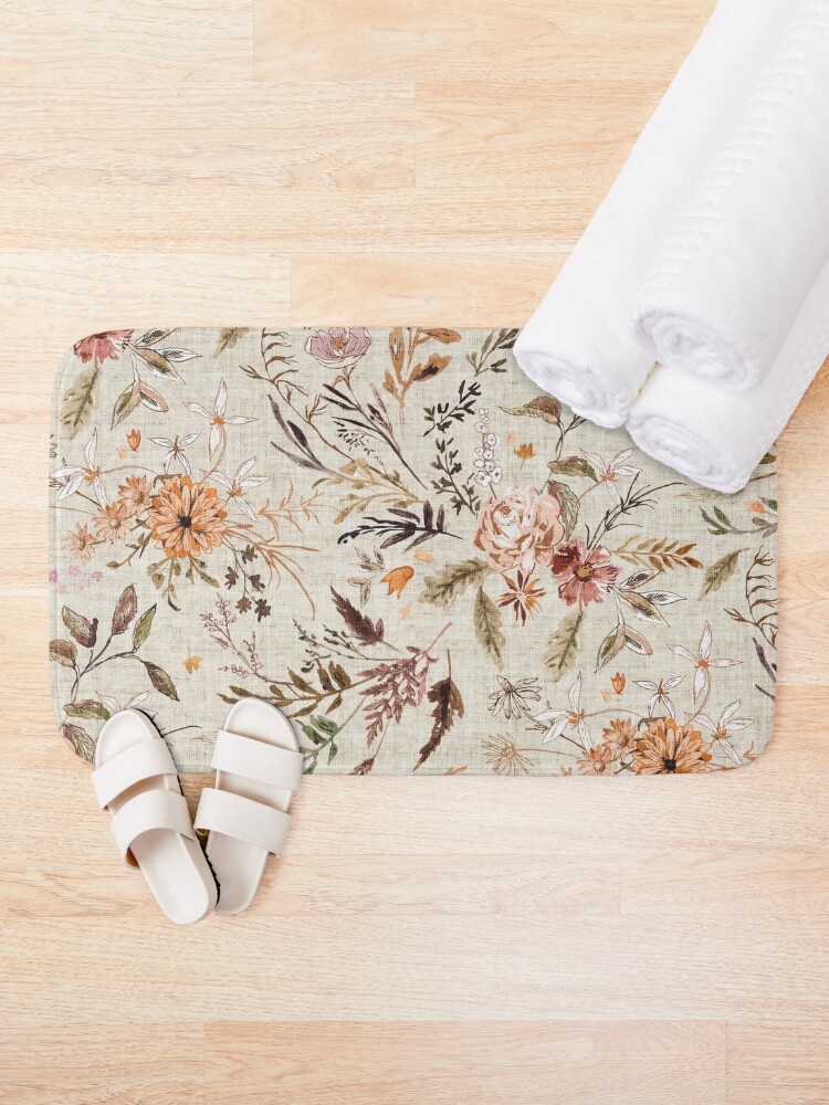 Alternate view of Delilah (autumn) Bath Mat
