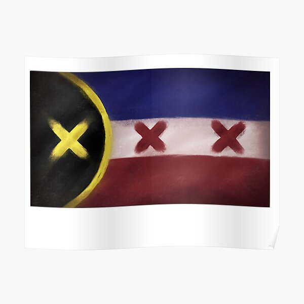 Lmanburg Flag Dreamsmp Posters | Redbubble