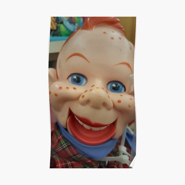 Creepy Puppet Poster