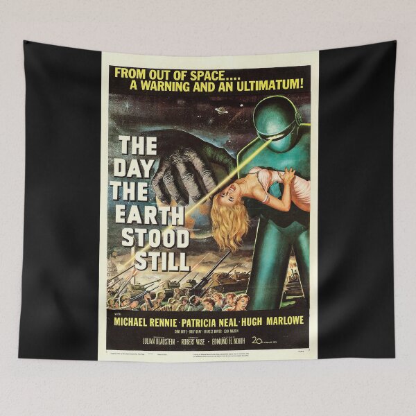 Item preview, Classic science fiction movie the day the earth so it still. designed and sold by beachcamper.