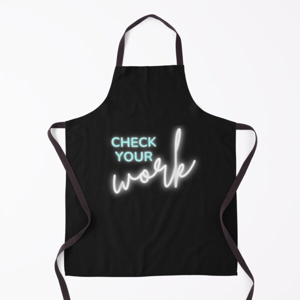 Item preview, Math Teacher Check Your Work T-Shirt designed and sold by Flamigo-Vicky.
