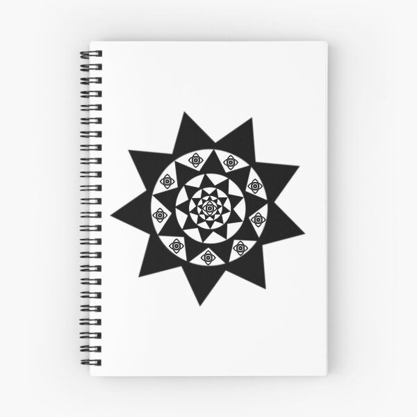 Item preview, Trippy Geometric Symbol black designed and sold by mrtraz.