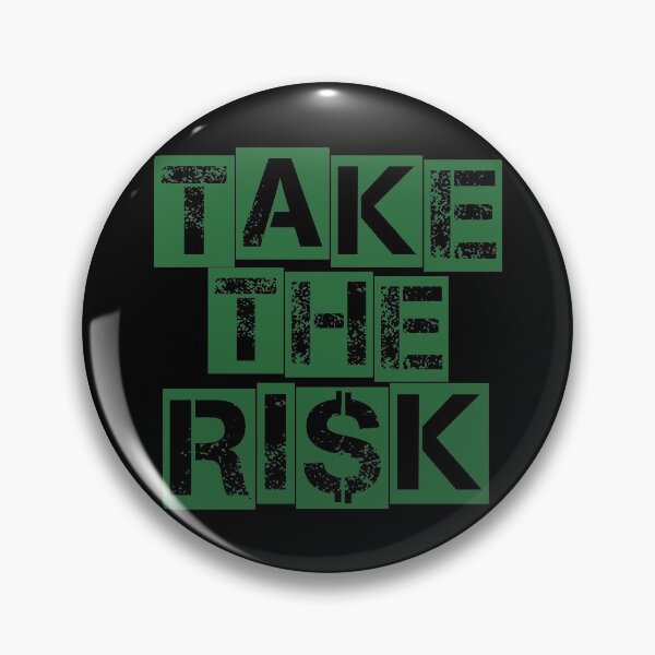 Item preview, Take The Risk Dollar Green designed and sold by Tee4Daily.