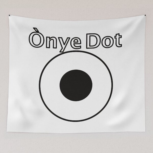 Item preview, Ònye Dot To The World designed and sold by BlessingDirect.