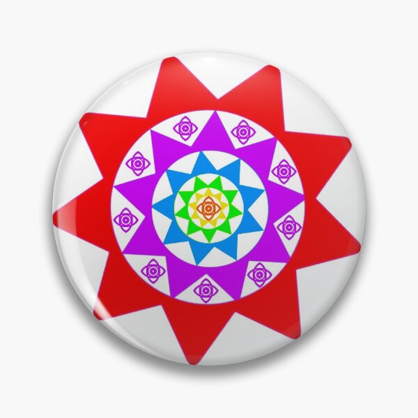 Item preview, Trippy Geometric Symbol rainbow designed and sold by mrtraz.