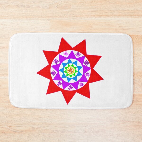 Item preview, Trippy Geometric Symbol rainbow designed and sold by mrtraz.